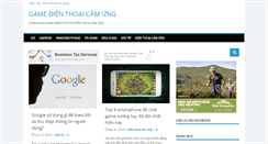 Desktop Screenshot of gamedienthoaicamung.com